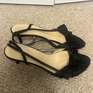 Kate spade 1 inch heel dress sandals 8b black